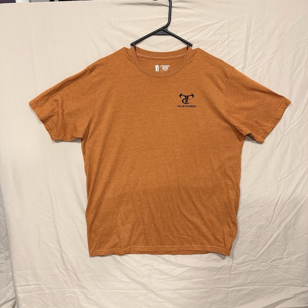 True Timber Mens Fishing T‎ Shirt XL Outdoors Graphic Short Sleeve Fishing